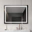 Ahmarria Flat Lighted Wall Mirror-503049048