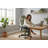 Ergonomic High-Back PC & Racing Chair With Massage Lumbar, Footrest & Adjustable Arms-1056228427