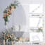 Bevis Metal Arbour in White-1699898420