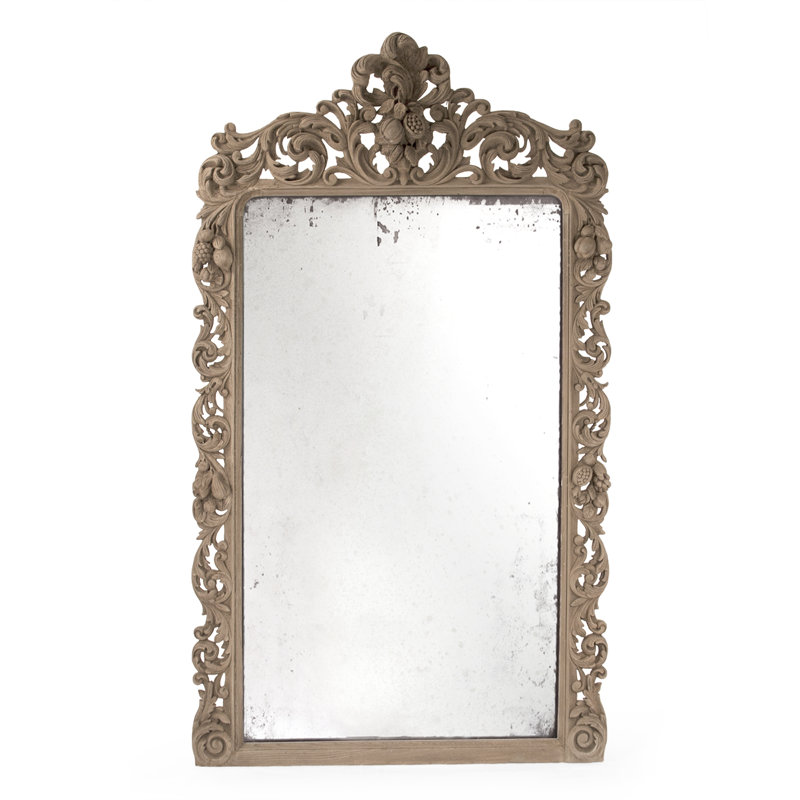 Estelle Flat Beveled Wall Mirror