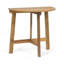 Table bistro pliante d'extérieur en bois d'acacia