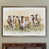 Espresso Framed Canvas