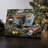 Home Sweet Home RV 8x6 Mini Lighted Easel Back Canvas