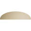 Fronton en uréthane Elliptical Signature, brun clair apprêté-103230202-113054388-113222581