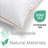 Logemann Luxury Down And Feather Pillow - Queen Bed Pillow 20x28