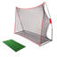 Tapis de golf - tapis d'entraînement en gazon artificiel de 5 x 3 pieds avec 3 tés en caoutchouc et 6 positions de départ - Simulateur de golf intérieur ou extérieur par Wakeman