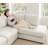 Austin 100" Reversible Modular Corner Sectional Sofa-408514323
