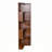 5 Tier Corner Bookshelf Bookcase with Baffle-191688167