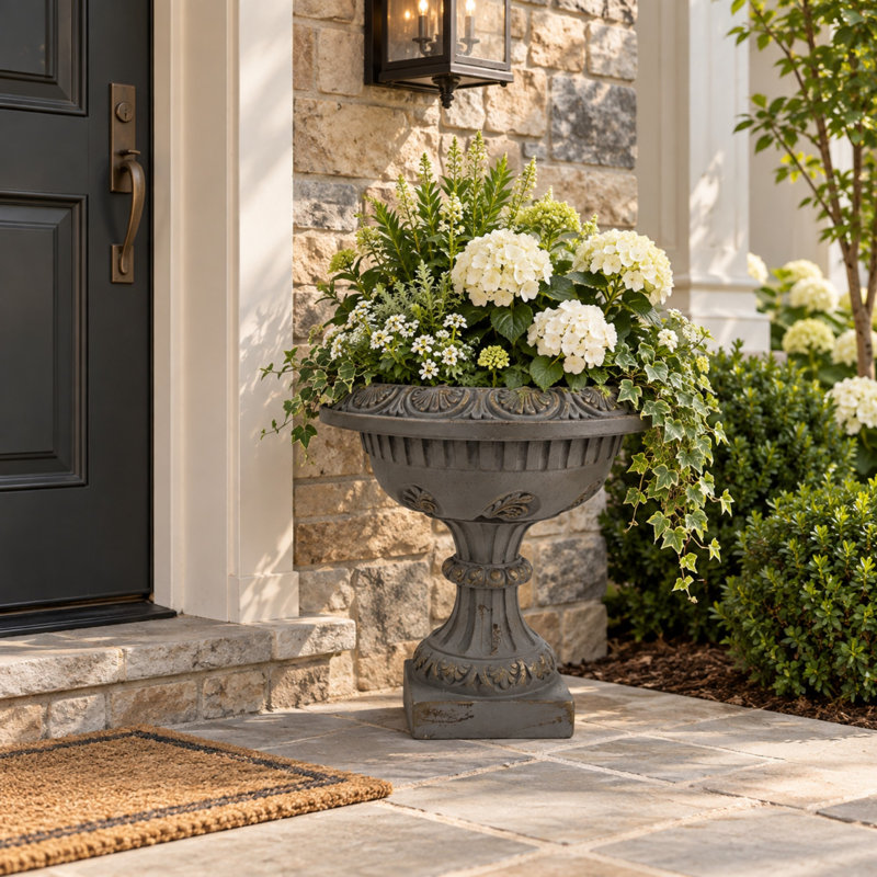 Jardinière MGO au design décoratif pour la plantation d'intérieur et d'extérieur