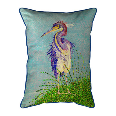 Housse et insert de coussin décoratif rectangulaire en polyester pour l'extérieur