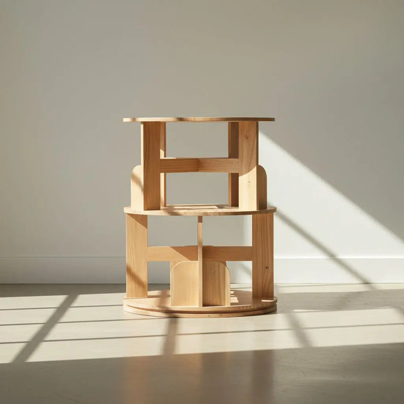 45cm W Bookcase, (2 Shelves) 65cm H x 45cm W x 45cm D
