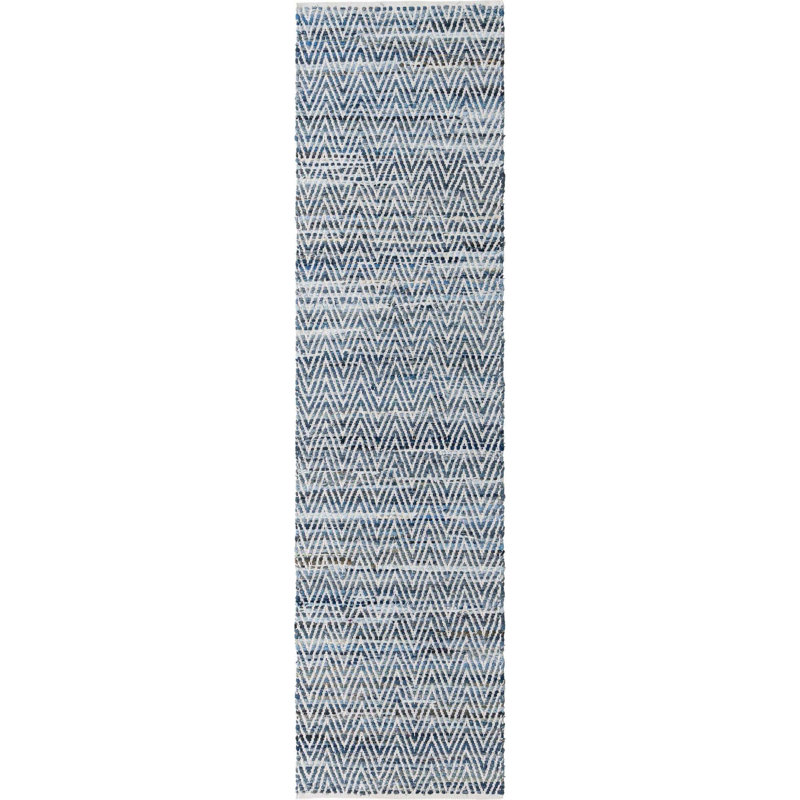 Skila Cotton Chevron Indoor Rug, Runner 2'7" x 10'