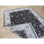 Tapis intérieur en laine noir/beige 7 pi 11 po x 10 pi 1 po one-of-kind à la main noué la Beane