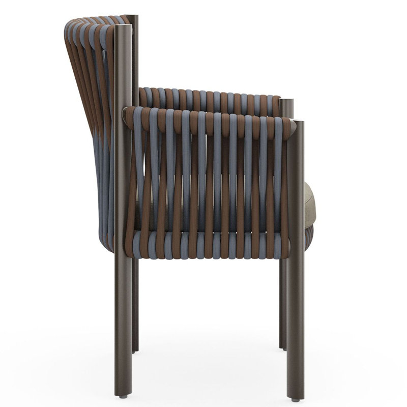Chaise de salle à manger, Graphite, Écorce Fife