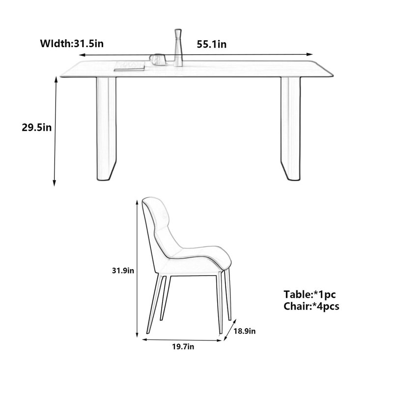 Herrmann, 29.5"H x 55.1"L x 31.5"W