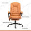 Fauteuil de bureau vibrant à massage, fauteuil de bureau de massage à haut dossier avec support lombaire, repose-pieds-496034514