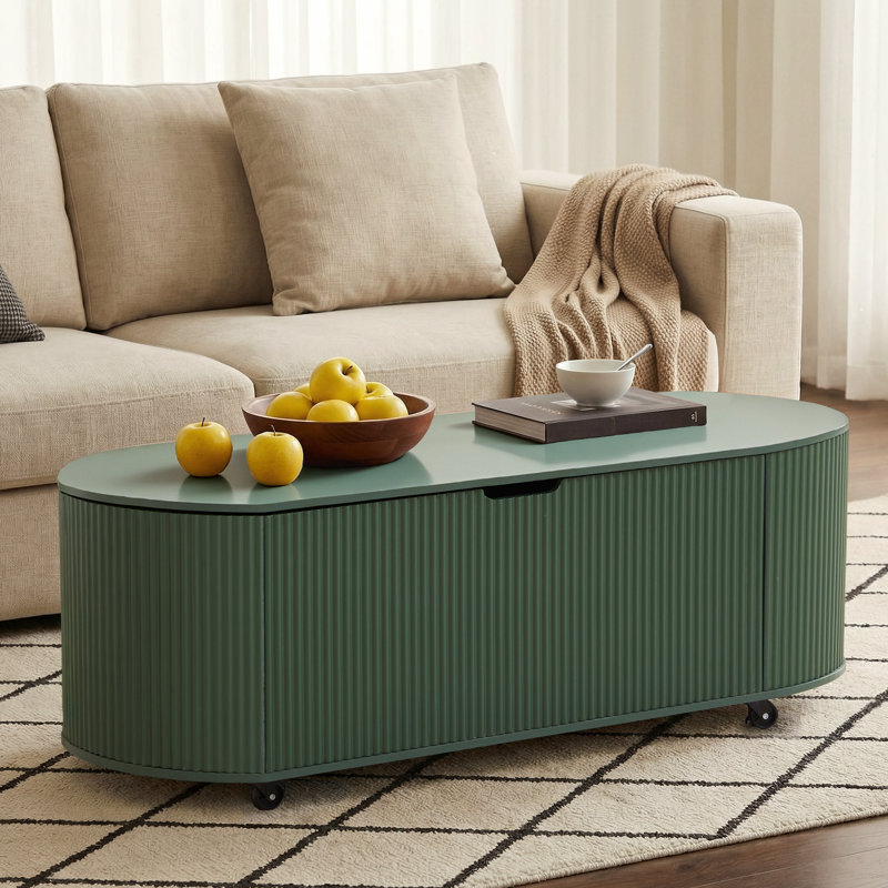Wooden  Storage Trunk For Bedroom,Living Room,Entryway, Green