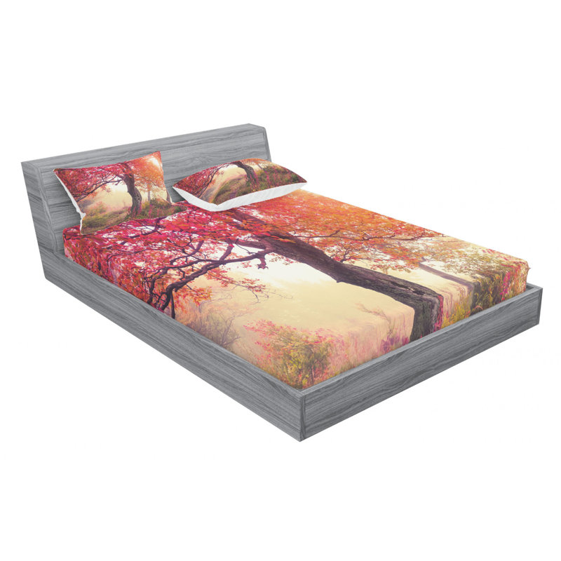 Microfiber Sheet Set, Full Sheet Set with Fitted Sheet