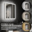 LED Recessed or Surface Frameless Medicine Cabinet with Mirror and Defogger, Magnifying Mirror, Adjustable Shelves, USB & Outlet-2147133965-2147133967