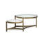 Table de cocktail avec 2 tables d'appoint-229385375