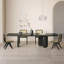 Table de salle à manger rectangulaire noire-913066140