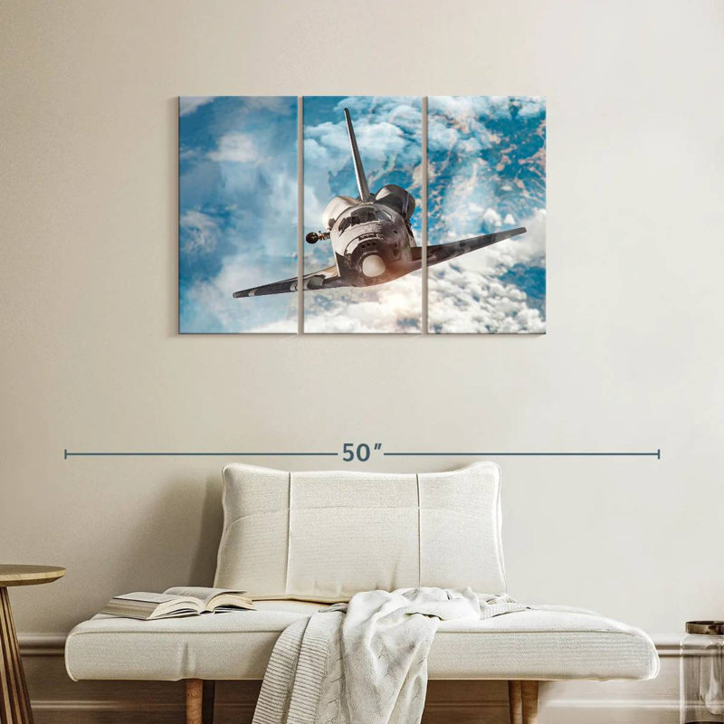 Oberle Spacecraft Ascent, 24" H x 38" W