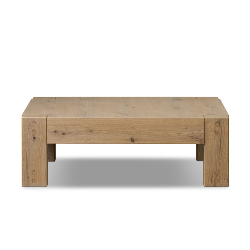 Keaton Emmer Coffee Table-Aged Smoked Oak