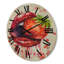 Horloge murale femme léchant une fraise-63903417