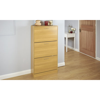 18 Pair Shoe Storage Cabinet