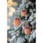 Ornements de boule de Noël D4,7 ", boules de Noël suspendues en verre pour décorations de fêtes, lot de 4