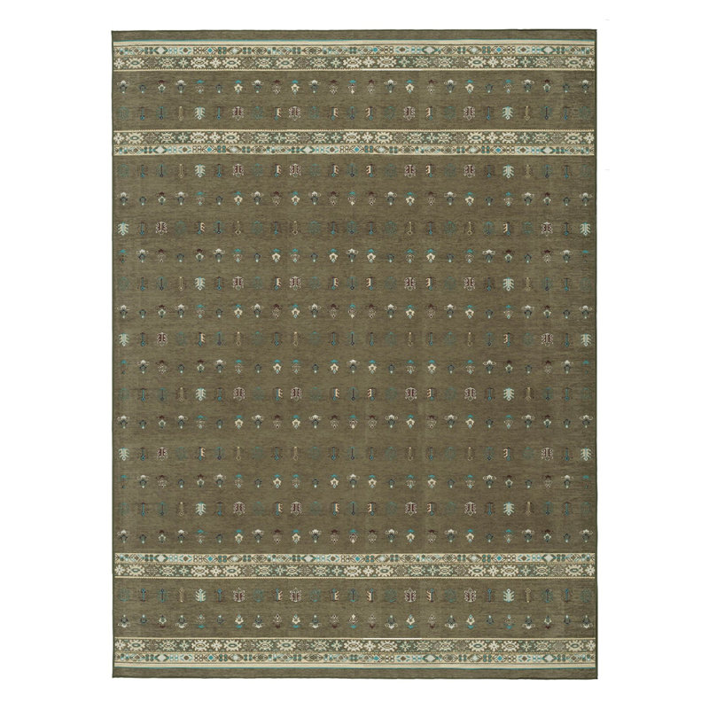 Forest Slim Washable Rug, Rectangle 9'10" x 13'1"