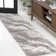Olvin Contemporary Glam Abstract Marble Brown/Gray Rug
