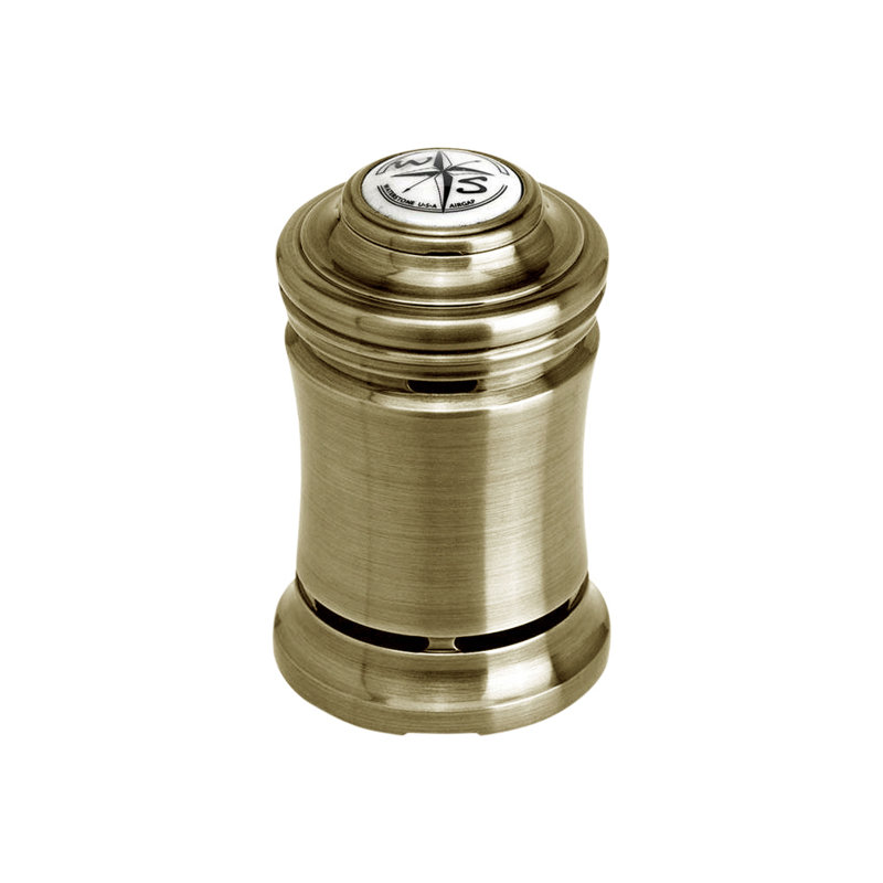 Traditional Dual Port Air Gap, Antique Brass