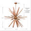 Lustre moderne en bois à 8 lumières Lequan-104211227-104211228