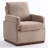 Boucle  Upholstered Accent Chair Wing Back Armchair With Solid Wood Base-1949961083