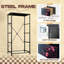 Commode 4 tiroirs avec rangement vertical