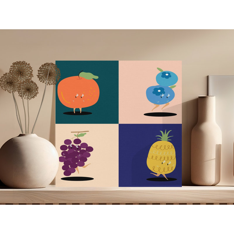 Rothman Wrapped Canvas Print Set, 16x16