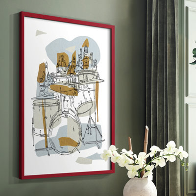 Rehearsal IV Framed Print - Solid Wood