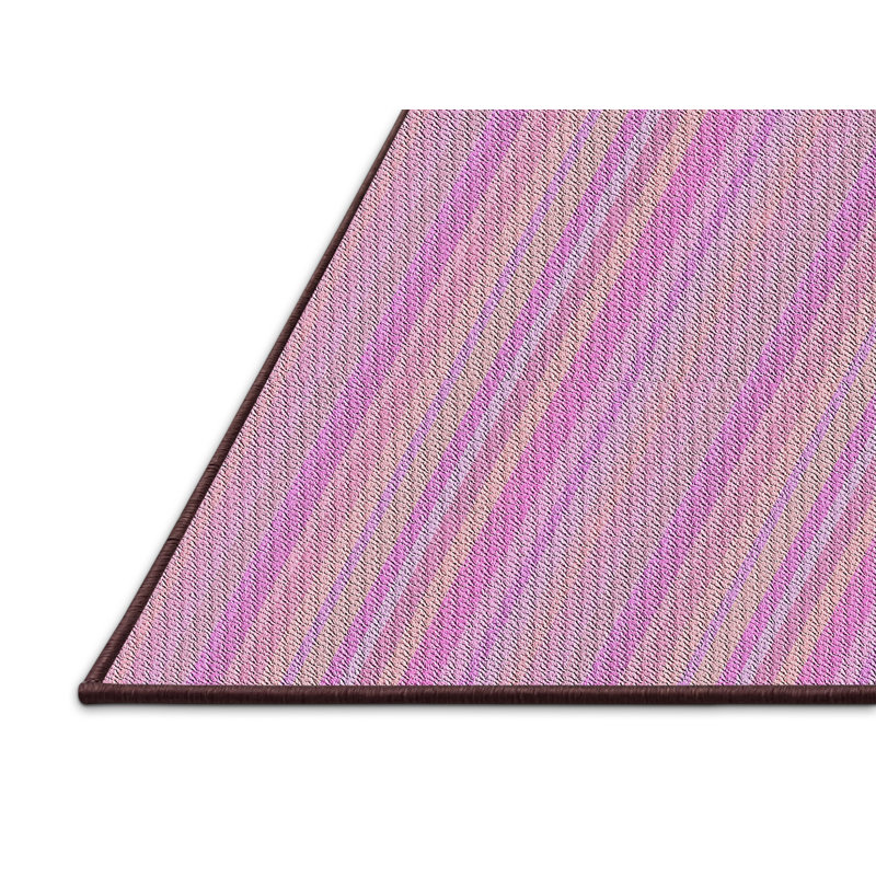 Pohlman Striped Indoor Rug, Rectangle 8' x 10'