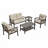 5-Piece All-Weather Conversation Sofa Set