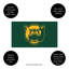 Tapis polychrome en PVC, 16 po x 28 po, Université Baylor