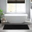 1 tapis de salle de bain réversible 100% coton 3000 g / m² 17 x 24 po - Épais, aspect, velours moyen facile à nettoyer, durable-110366614