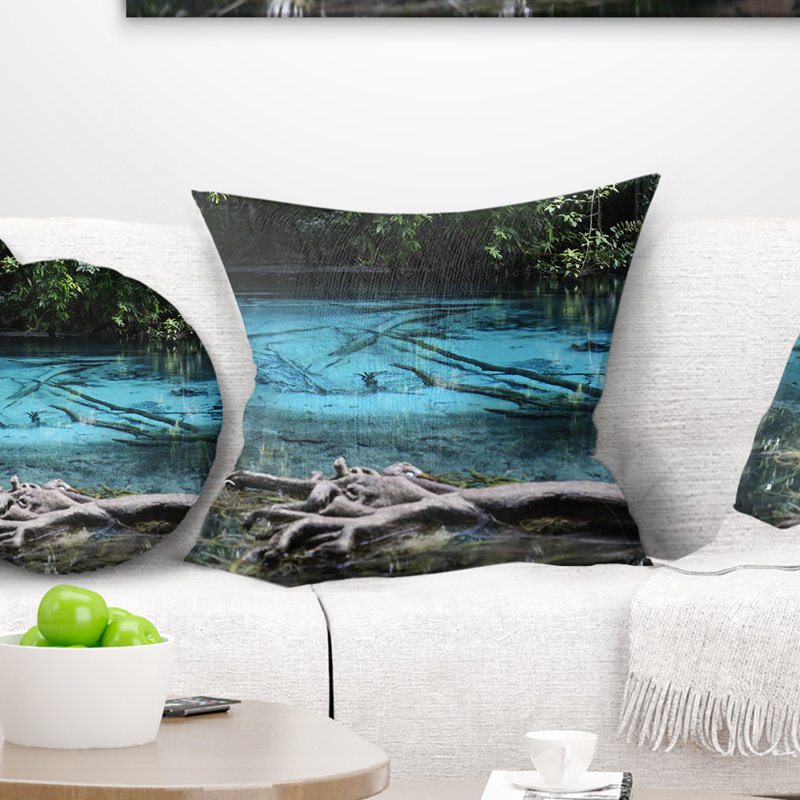 Coussin Landscape Forest, 16 po x 1 po, Coussin décoratif