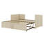 Lit de jour simple avec lit gigogne-1682850095