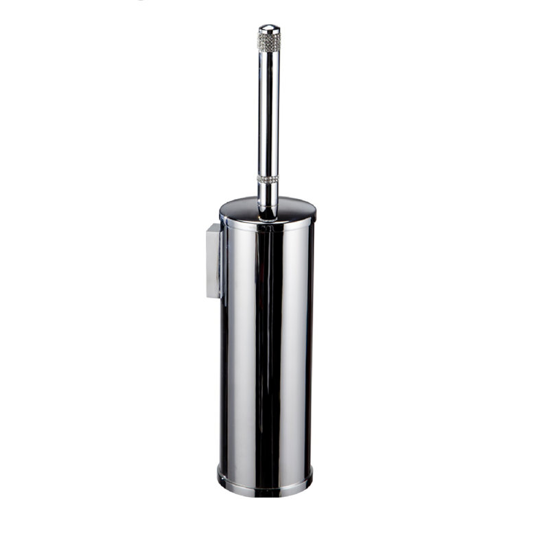 Brosse et support mural en métal 16 "Zenor, Chrome