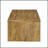 Rectangular Engineered Wood Coffee Table With Rustic Charm And Sturdy Construction For Modern Living Spaces