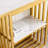 Modern Console Table with Metal Frame-2140569189