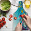 Multicolore planche à découper en verre trempé Ambesonne