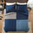 3 Pieces Full/Queen Comforter Set,Blue-131298240-131298242