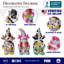 Ensemble de trois mini-gnomes Endearing Cow